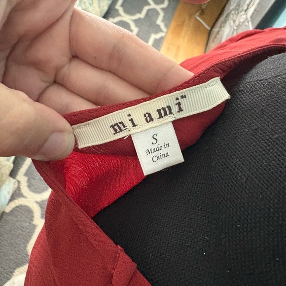 Miami Red Ruffled Wrap Sundress - Picture 5 of 7